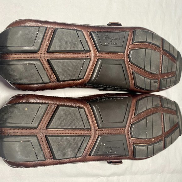 Ferragamo Mens, 11.5D, Brown Loafers, Worn Once main image 8